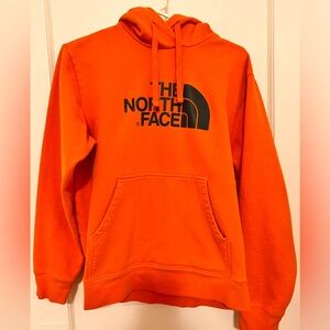 THE NORTH FACE HOODIE ORANGE